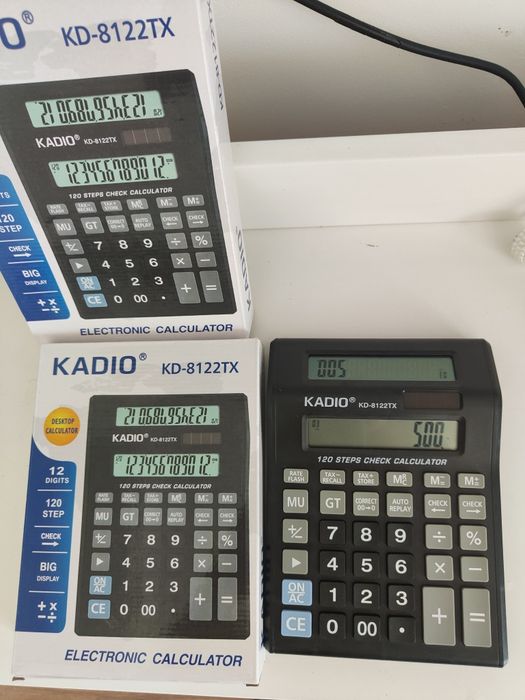 Calculator magazin cu 2 ecrane , Calculator Birou 12 cifre