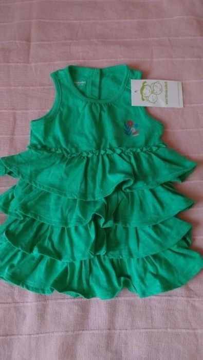 Рокля бебе френска Vertbaudet 6 месеца