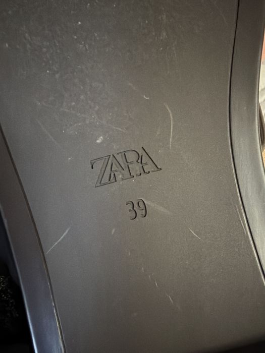 Шлепки 39 размер zara