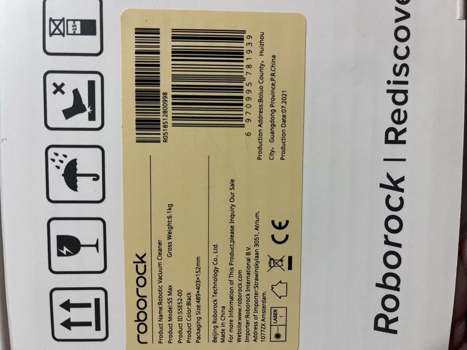 Робот пылесос roborock s5 Max