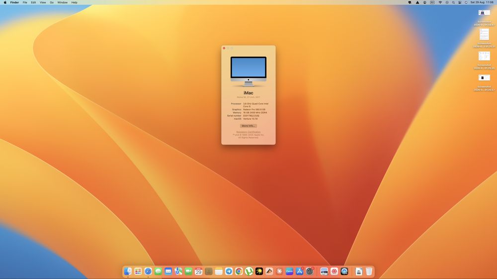 Apple iMac 27 inch 5k 2017