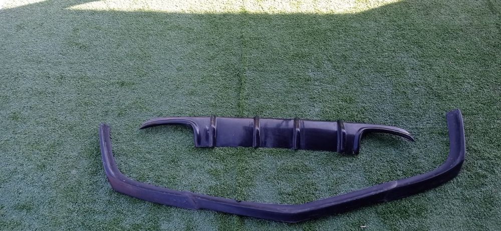 Мерседес 211 бампер пороги сполер