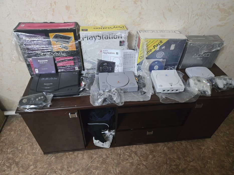 Ps1,panasonic 3do,dremcast