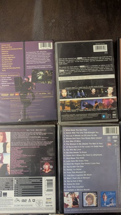 Продам фирменные ДВД диски концерты