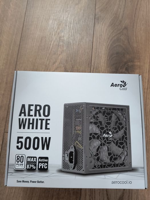 Блок питания Aerocool Aero white 500 w
