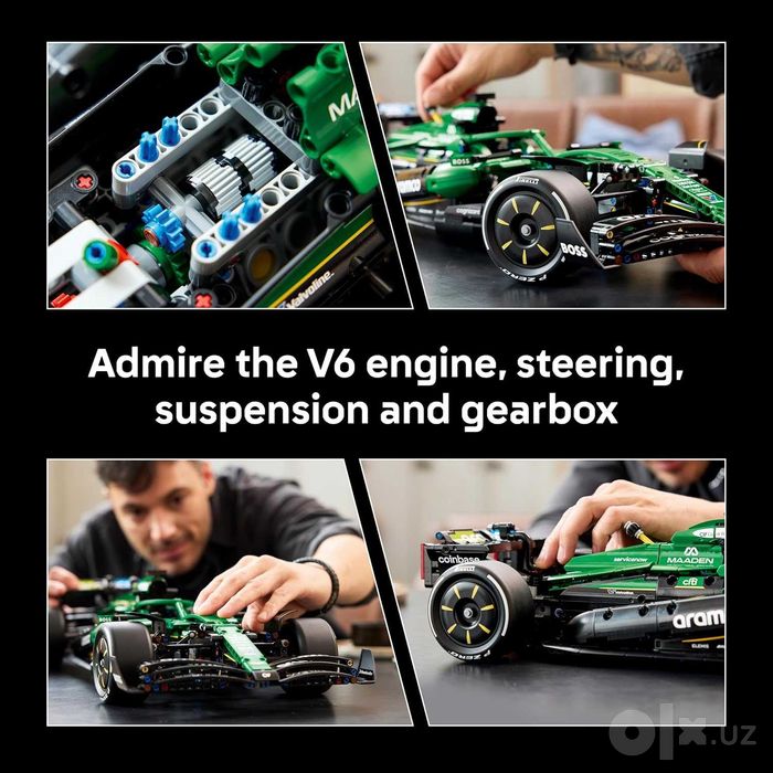 Конструктор LEGO Technic Aston Martin Aramco AMR25 F1 Car! Оригинал!