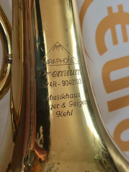 Flugelhorn cu tragaci Miraphone 24R Sib, lacuit -P-