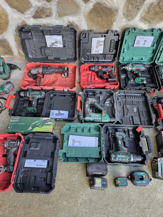 Нови и втора употреба машини Парксайд/Parkside