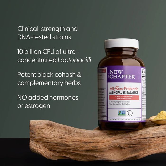 Пробиотик  при менопаузе. Халол. New Chapter  Probiotic Menopause Bala