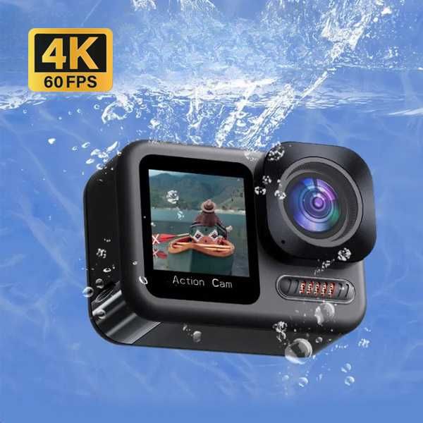 Екшън камера VIRAN V9 4K С 60FPS И WIFI водоустойчива / SPK053 /