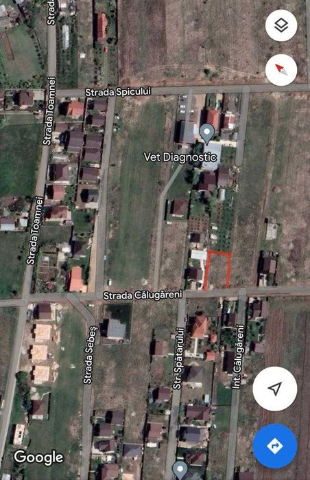 Proprietar vand/schimb teren str Calugareni Domnesti Ilfov