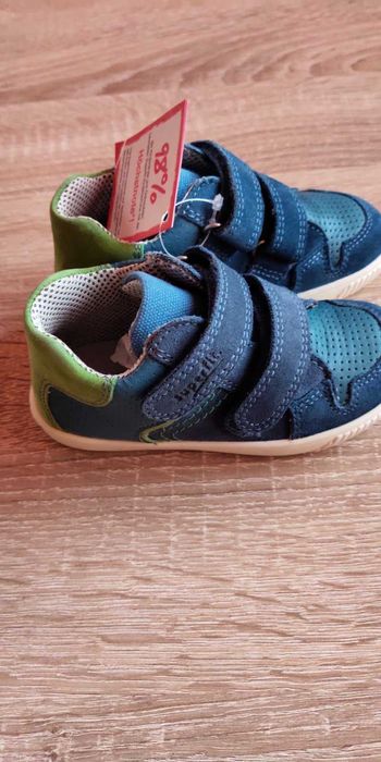 Детски обувки, кецове, естествена кожа и велур, Superfit, 24 номер