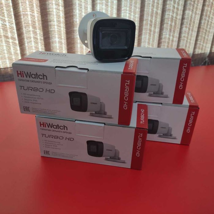 HiWatch комплект видеонаблюдения DS-T270(B) DS-H204QA HD-TVI DVR, 2 Мп