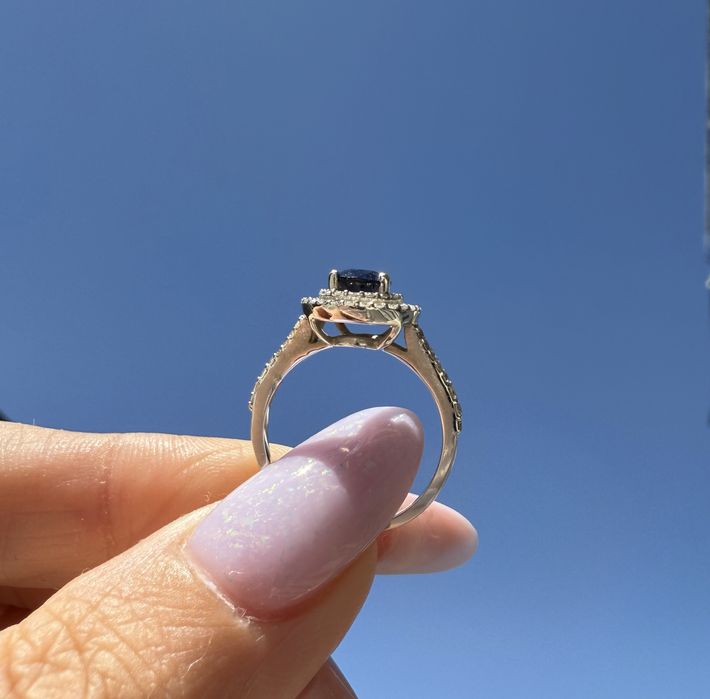 Inel Deosebit KULTHO-Diamante & Safir