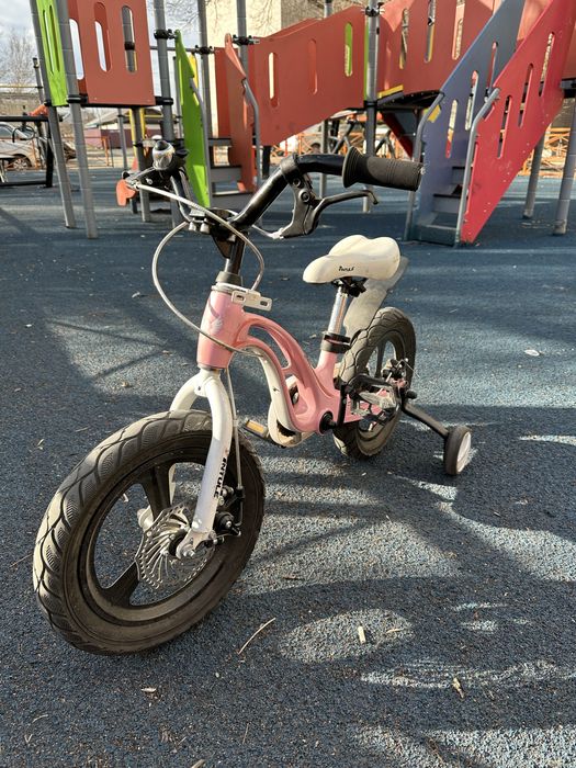 Детский велосипед девочке розовый