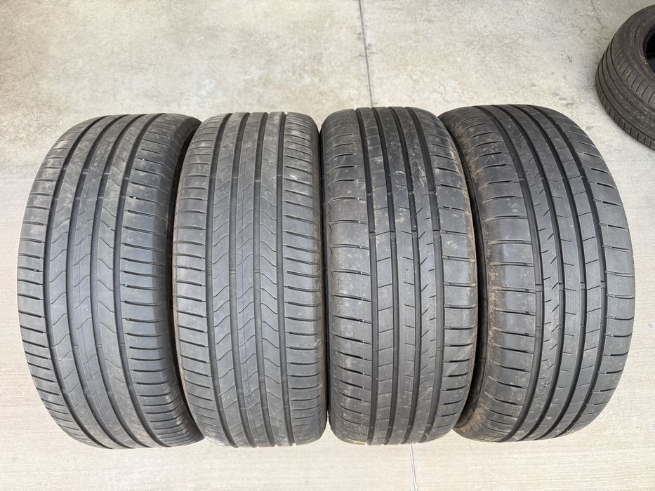4бр. ОТЛИЧНИ Летни Гуми С Борд 235/55R/18 *BRIDGESTONE* DOT:2125+1225- 7.2мм.+5.1мм.