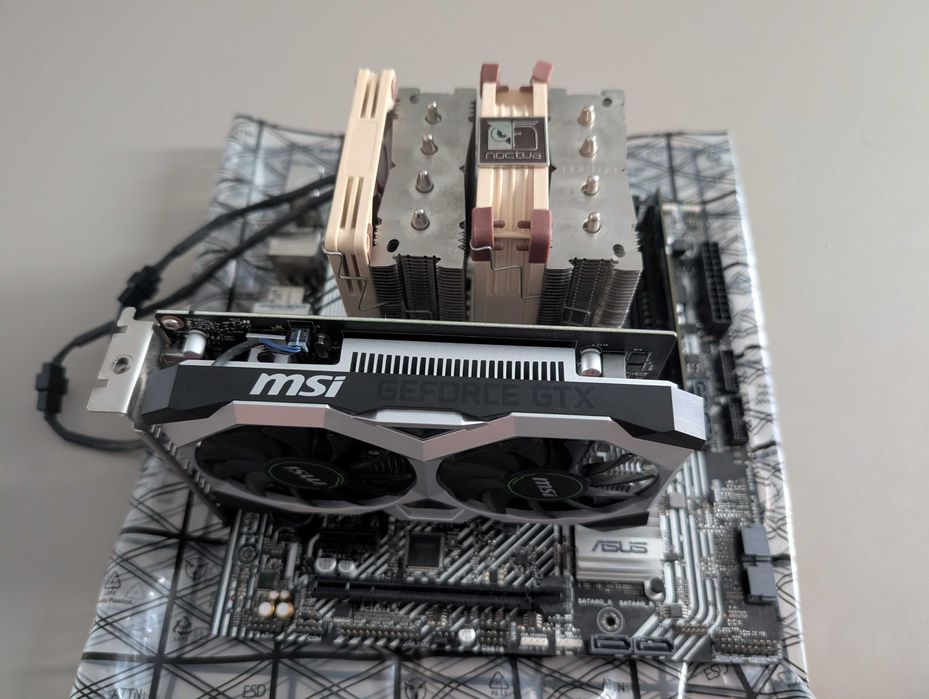 i7 11700KF , placa de baza Asus B650M-A , GTX 1650 MSI , 8 GB RAM 2666