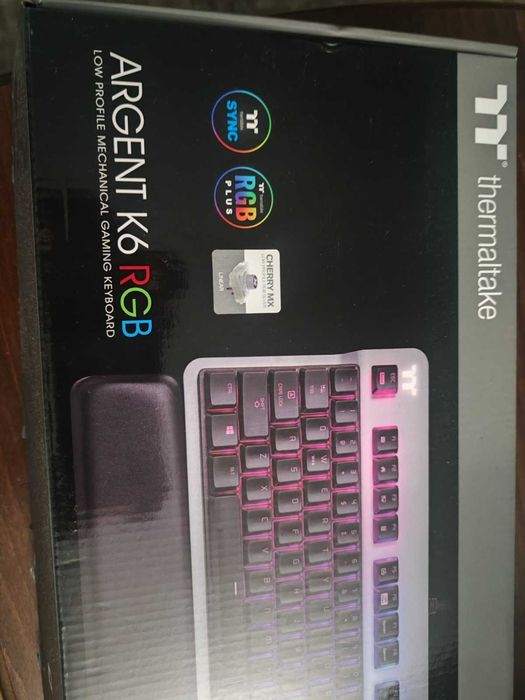 Клавиатура Thermaltake Argent K6 RGB
