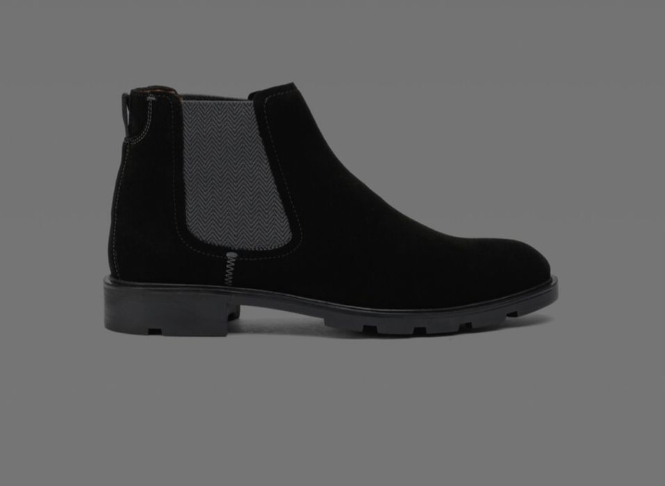 Чисто Нови черни мъжки боти Gino Rossi 42 номер