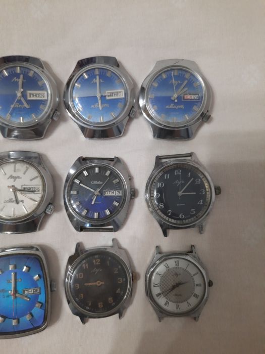 Продам часы СССР Чайка,Луч,Слава,Ракета