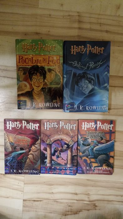 Volumele 1-5 Harry Potter Egmont
