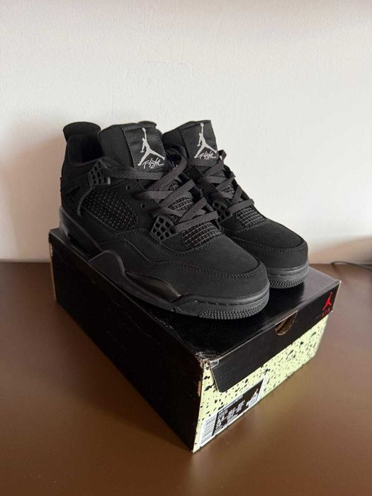 #BACK TO SCHOOL# Nike Air Jordan 4 Black Cat - Verificare Colet