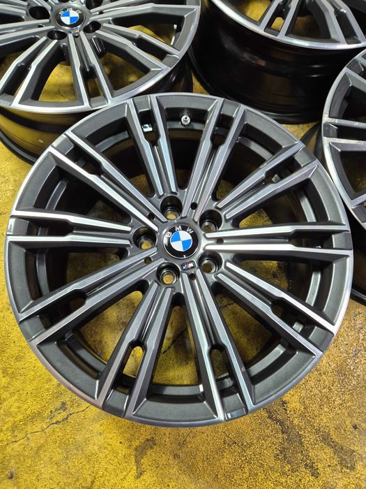 4 Jante Aliaj 5x112 17'' OEM BMW Seria 3 G20 G21 M-Pack - Seria 1 Seria 2 Seria 4 G BMW X1 X2 IX1 IX2 + Senzori OEM BMW