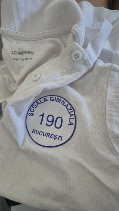 Donez tricou pentru școală 190 (uniforma)