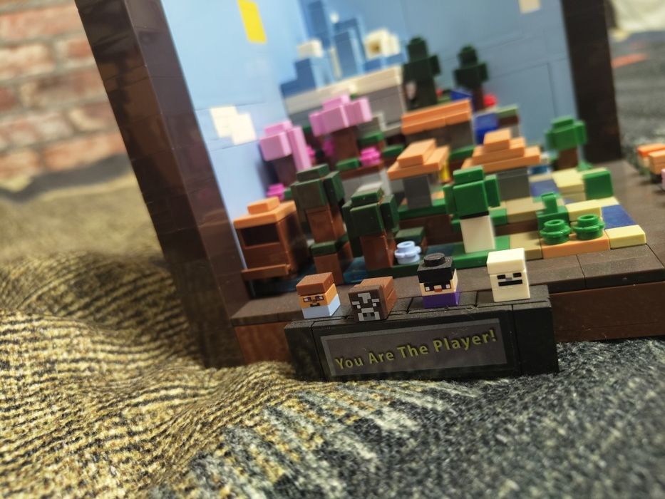 Lego Minecraft crafting table