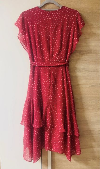 Rochie rosie de vara
