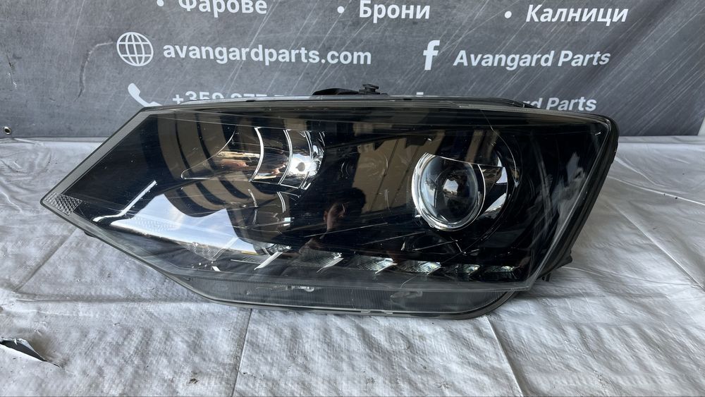 5 броя ляв фар за Skoda Fabia 3 (2015-2022)