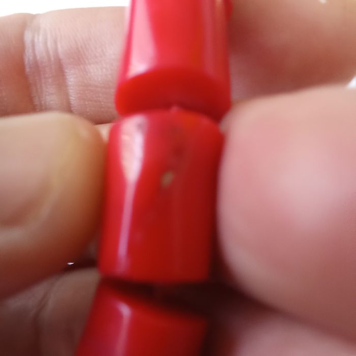 Коралл натуральный Бусы