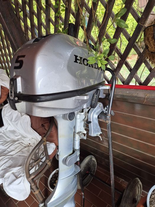 Motor barca honda 5 hp cizma scurta