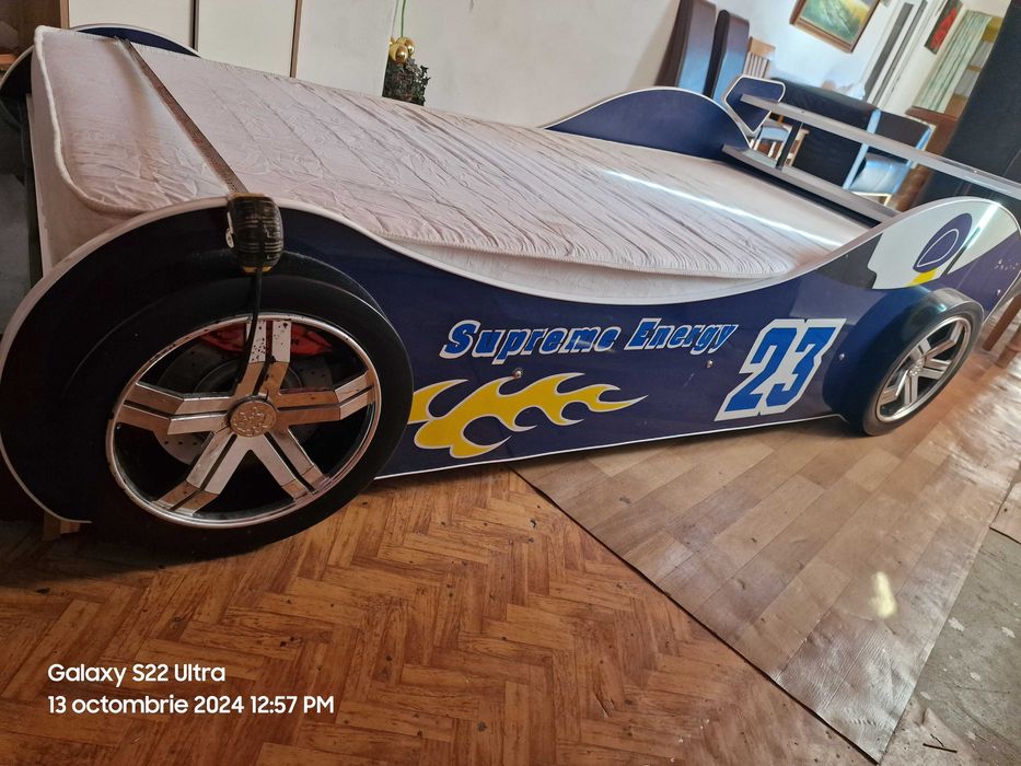 Pat mașinuțe  pentru copii