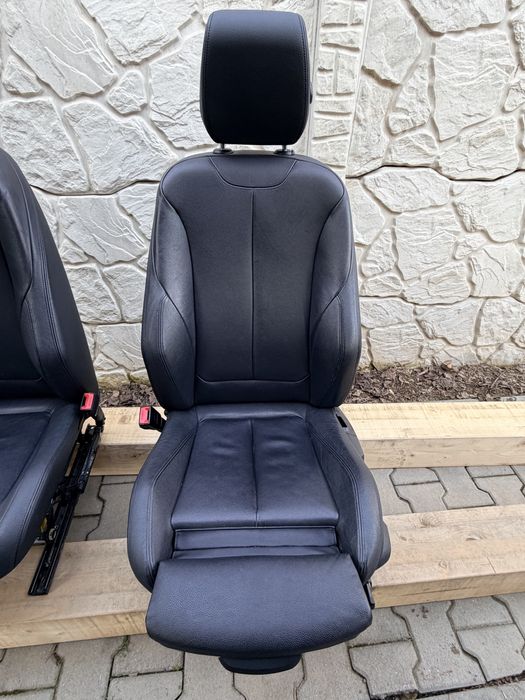 Interior scaune sport BMW F36 seria 4,  complet din piele, cu incalzire, impecabil.