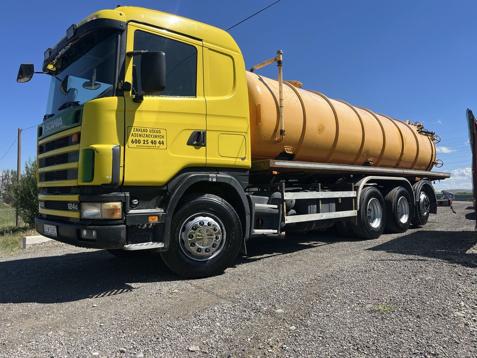 Autovidanja-vidanja—vitanja-cisterna Scania 8x4 25000 litri