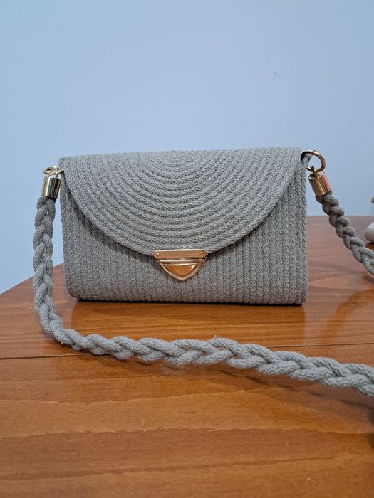 Чанти от памучен шнур - ръчна изработка