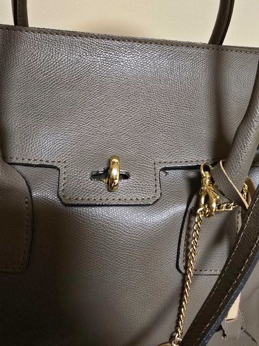 Mia Tomazzi оригинална дамска чанта от естествена кожа