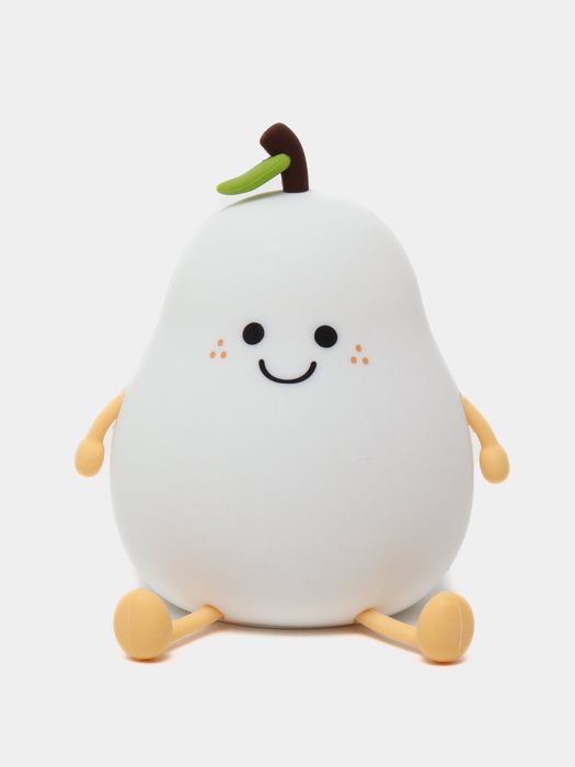 Ночник груша, светодиодный беспроводной силиконовый светильник