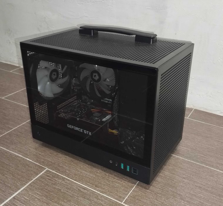 Игровой компьютер Mini-ITX в корпусе Deepcool CH160