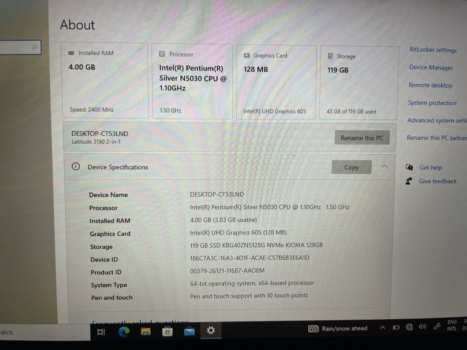 Лаптоп Lenovo B5130