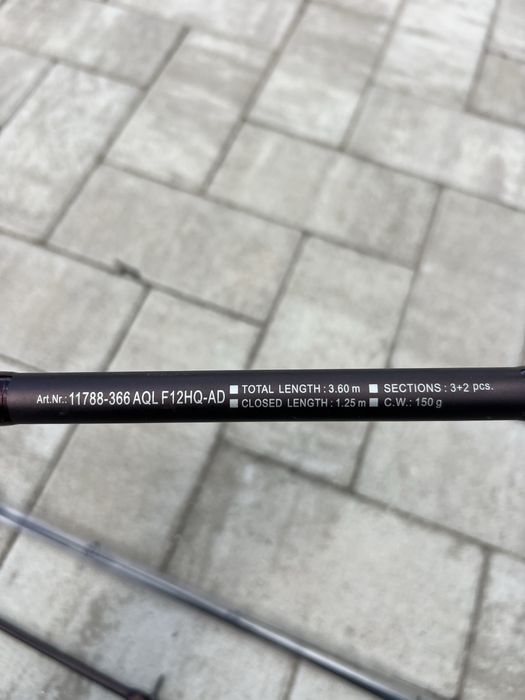 Lansete Daiwa Aqua Lite Feeder 3.6m
