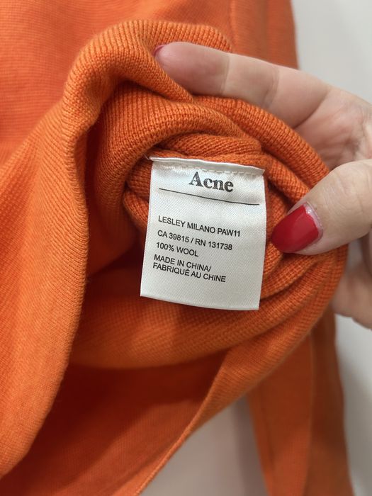 Дамска жилетка Acne Studios 100 % вълна