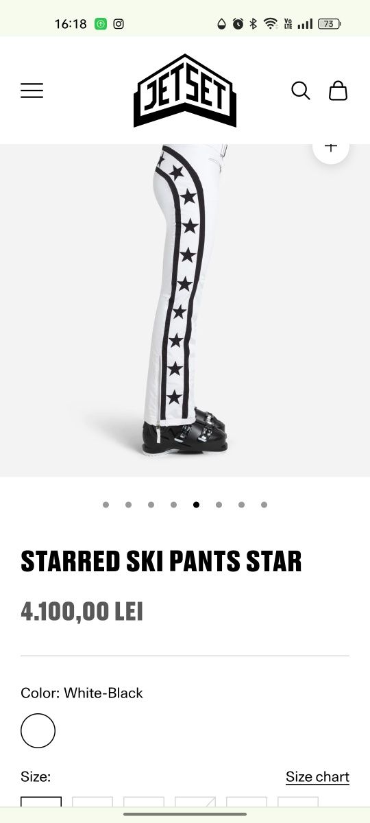 Starred Ski Pants Star