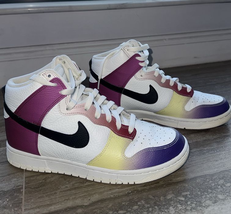 Nike Dunk High Gradient, размер 39, почти новые