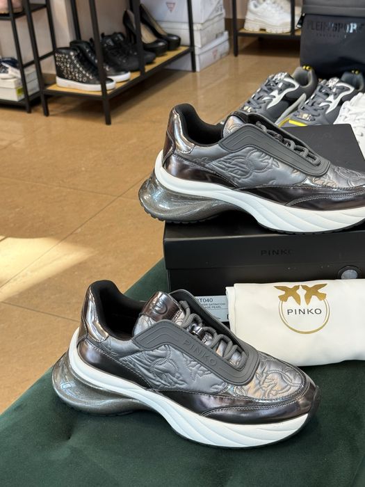 PINKO Ariel 19 Monogram Оригинални Дамски Сникърси 36–41