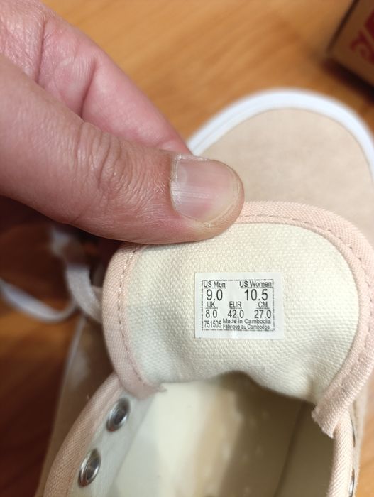 Кецове Vans authentic platform 2.0