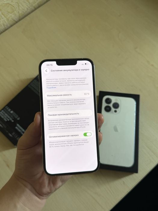 iPhone 13 Pro 256GB. 82% . В Идеале! 10/10.