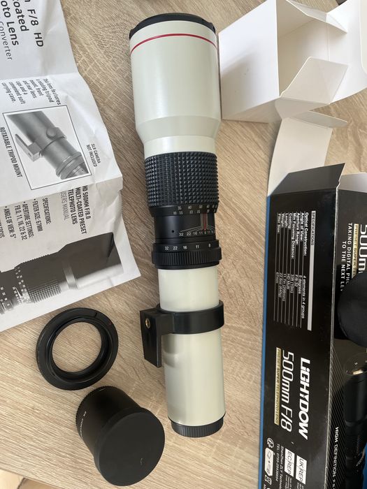 Объектив 500мм фикс