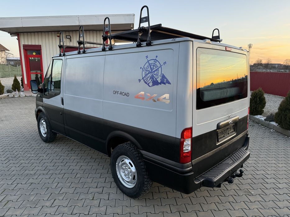 FORD TRANSIT 4X4 CAMPER OMOLOGAT EURO5 clima pilot fara rugina km real